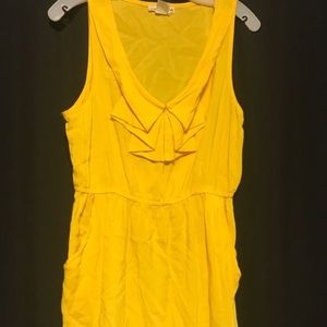 Yellow dress